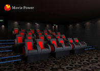 Außerordentliches Kino-System des Ton-4D mit schwarzen Erschütterungs-Stühlen