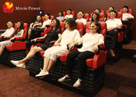 Schwarz/Weiß/rotes Kino Seats 4D, Ausrüstung der virtuellen Realität für Vergnügungspark