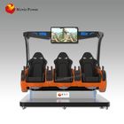 3 Sitz-Vritual-Wirklichkeits-Kino-Ausrüstung, elektrischer Simulator des Kontrollsystem-9d Vr
