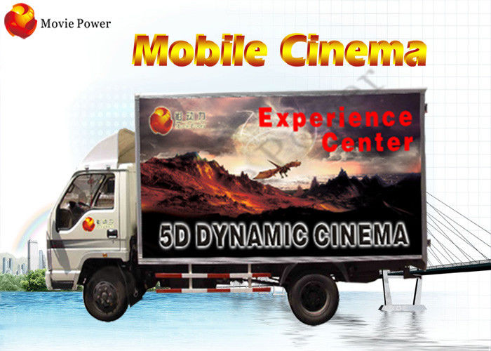 Ausrüstung des Freizeitpark-virtueller Schirm-mobile Kino-5D mit Gläsern