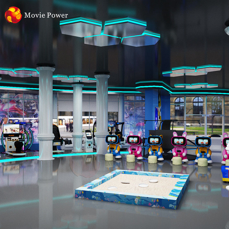 Spiel-Maschine Innender spiel-Simulator-Zonen-wechselwirkende virtuellen Realität 9d