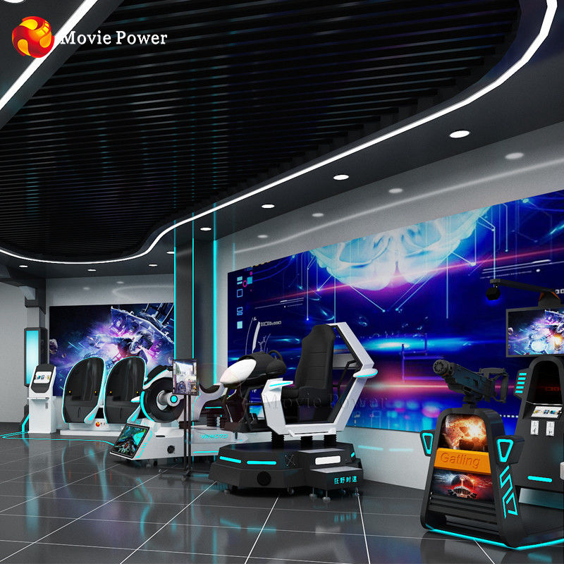 Freizeitpark-Ausrüstung eine Simulator-Spiel-Zone der virtuellen Realität des Endservice-9d