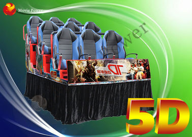 Pneumatische Luxus6/8-Sitze- Simulator-Ausrüstung des Kino-5D