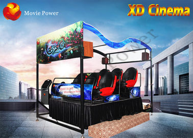 Kino der virtuellen Realität des Lufteinblasungs-/Schlag-Wasser-XD des Simulator-9D mit 2 - 12-Sitze-