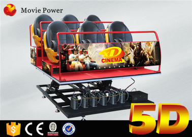 Kino-Theater der virtuellen Realität 5d mit 5d Bewegungs-Plattform des Stuhl-5d Seat 6 Dof