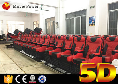 200 Sitzstromsystem 3 Kino DOF-großen Umfangs 4D mit Regen-Effekten und beweglichen Stühlen