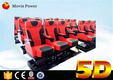 3 Dof elektrisch/hydraulisches Simulator-Kino des Kino-5D der Ausrüstungs-5D mit Bewegungsstuhl