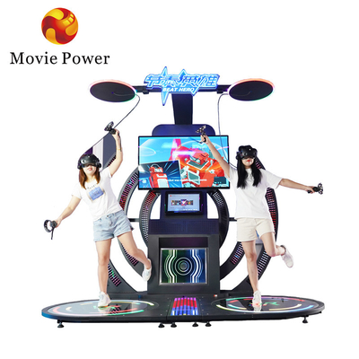 Musik-Tanz-Spiel Musik-Ausbildungssimulator-Arcade Machine Interactive Full Motions-Flug-VR