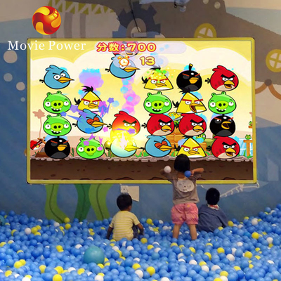 Kinder Indoor-Spielplatz Park 3D Interaktives Ballspiel Große Fußbodenwand Projektionsspiele