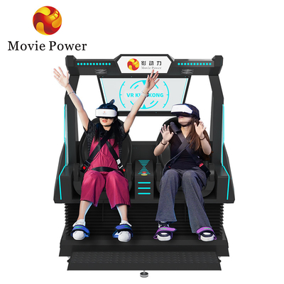 Achterbahn 9d Vr Stuhl Simulator Virtual Reality Kino Spielmaschine für Vergnügungspark