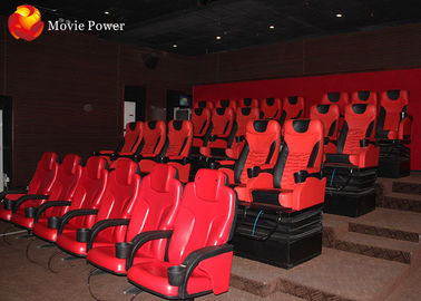 Großer elektrischer 5D Kino-System 6 des Kino-4D Dof-Bewegungs-Simulator