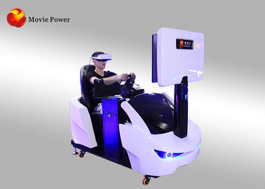 2017 populärer Auto-Rennsimulator 3dof 9d VR F1 für erwachsenen Auto-Simulator für die Kinder, die Auto-Spiel-Maschine spielen