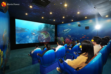 Des Film-400㎡ Kino-Theater-Stuhl Energie-dynamischer Quellfilm-Kino-Stuhl-Ozean-des Thema-4d 5d