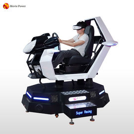 Innenspielplatz-Auto VR, das Plattform-Autorennen-Spiel-Simulator des Simulator-9D elektrischen läuft