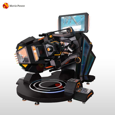 Simulator-Unterhaltungs-Spiel-Maschine der Immersive-Projektions-Innen-VR Achterbahn-360
