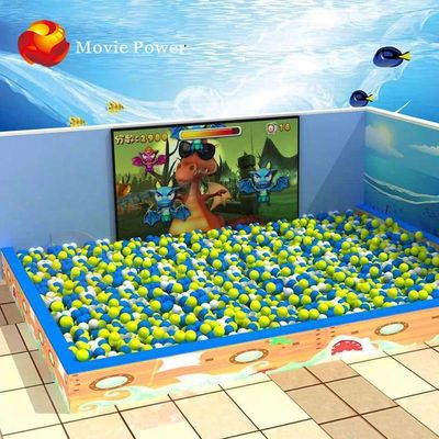 Projektor-Freizeitpark Zorbing-Ball-Spiel-Ausrüstung Kinderunterhaltung AR wechselwirkende