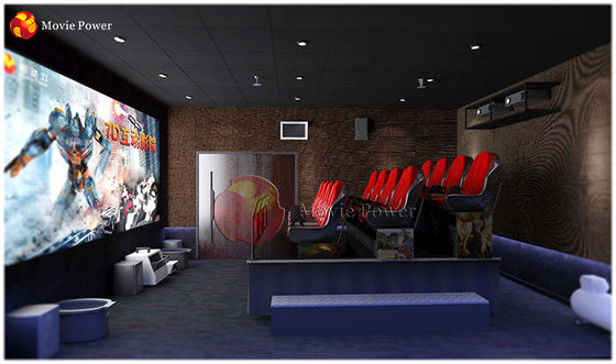 Mehrfache Kino-der virtuellen Realität 9D der Leute-5D Kino-Stühle