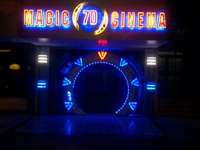 Regnen Sie Kino der Schnee-Blasen-XD, 6 elektrisches wechselwirkendes Theater DOF Plattform-7D 1