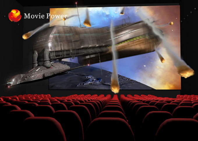 Hochauflösendes 3D Bewegungs-Theater Seat des Bild-4D mit Audiosystem 7,1 0