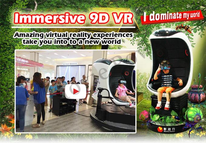 Erstaunliche virtuelle Realität erfährt Simulator des Kino-12D mit einer 360 Grad-Szene 0