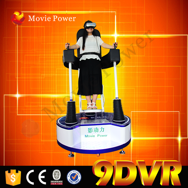 Vr-Kino-Unterhaltungs-Fahrt 9d der virtuellen Realität, die oben simulador steht 0