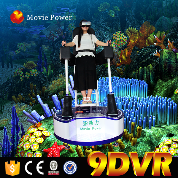 Kino der virtuellen Realität der Einkaufszentrum-kleines Investitions-9d, das Gläser Hauptquartiers VR steht 0