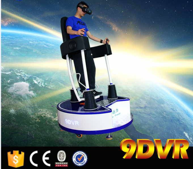 360 Kino-virtuelle Realität Grad-Einzelsitzes 9D VR für verkehrsreiche Straße/Park 0