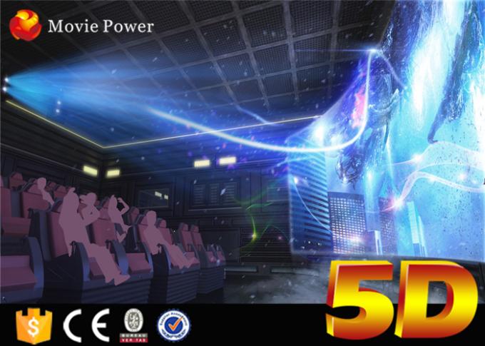 200 Sitzstromsystem 3 Kino DOF-großen Umfangs 4D mit Regen-Effekten und beweglichen Stühlen 0