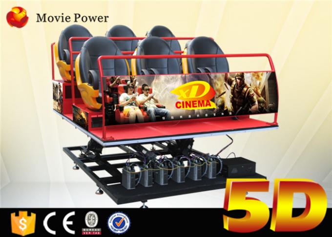 Winken Sie simulierte 5D Kino-Ausrüstung des Kino-5D für Einkaufszentrum zu 0
