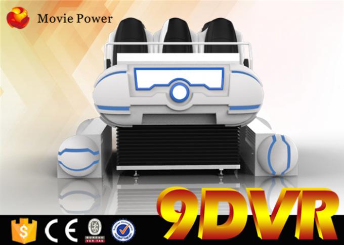 Familie 6 setzt Kino-elektrisches Kino-System 9D VR mit Wind-Spezialeffekten 0