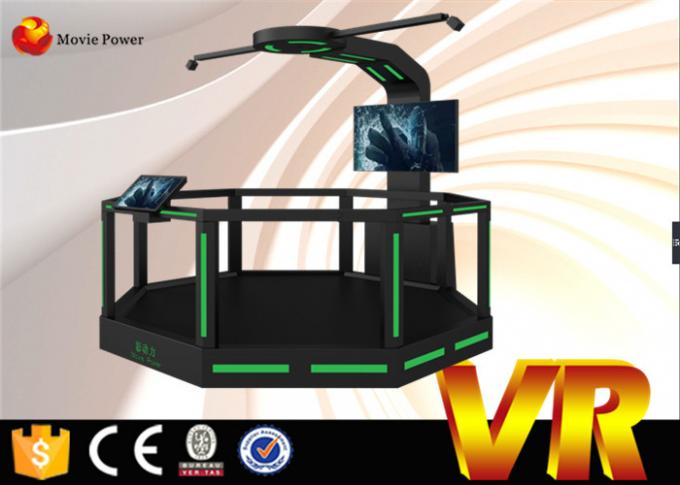 Wanderer, der Kino HTC Vive 9D VR oben steht Simulator der Kampf-Spiel-9D schießt 0