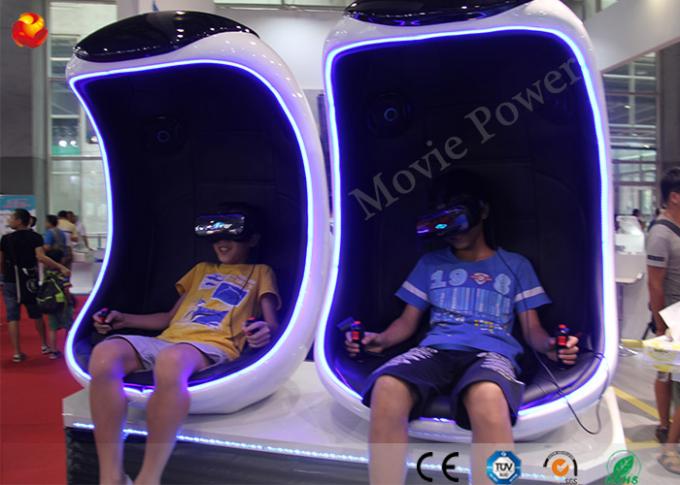 Sitze der Bewegungs-3Dof der Plattform-VR 9D des Kino-2 mit mehr als 80 Filmen der virtuellen Realität 0