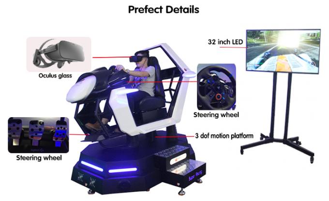 Dynamische 9D-Sitze- Bewegung Seat 6D 7D, welches die Maschine VR des Stuhl-9D läuft Simulator läuft 0