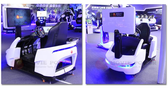 2017 populärer Auto-Rennsimulator 3dof 9d VR F1 für erwachsenen Auto-Simulator für die Kinder, die Auto-Spiel-Maschine spielen 0