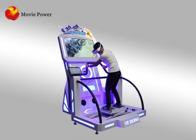 Innensimulator der spiel-Ausrüstungs-virtuellen Realität, VR-Skifahren-Simulator-Spiel-Maschine 0