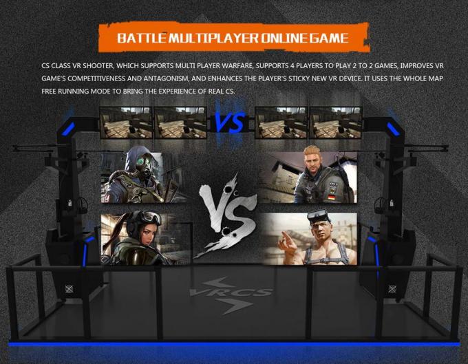 Spiel-Plattform CS virtueller Realität HTC Vive Simulator für 2 Spieler 1