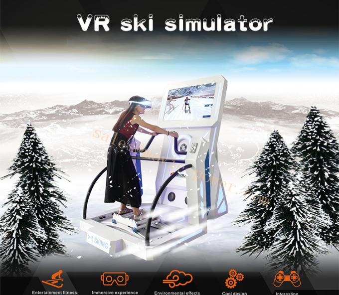 Simulator-Spielplatzgeräte der Unterhaltungs-Skifahren-virtuellen Realität 0
