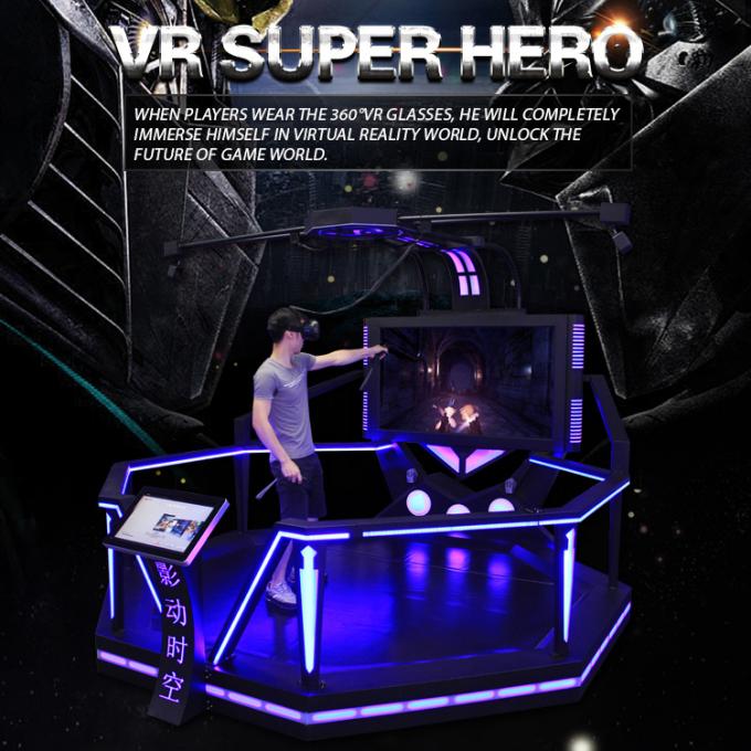 9D VR Bewegung des Wanderer-Raum-Kampf-HTC VIVE, die große Plattform-wechselwirkendes Spiel steht 1
