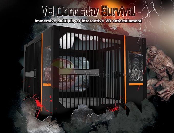 Töten Zombie-Spiel-Schießen-Säulengang-maschinell bearbeiten/VR der Freizeitpark-Ausrüstung 1