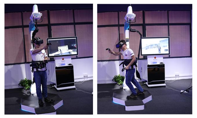 Tretmühle virtueller Realität Immersive 7D Deutschland/freies Schießen, das VR-Wanderer-Simulator laufen lässt 0