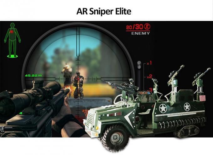 Das 5 Spieler-Ziel-Schießen-Arcade-Spiel-Maschine AR winken Simulator für Einkaufszentrum zu 0