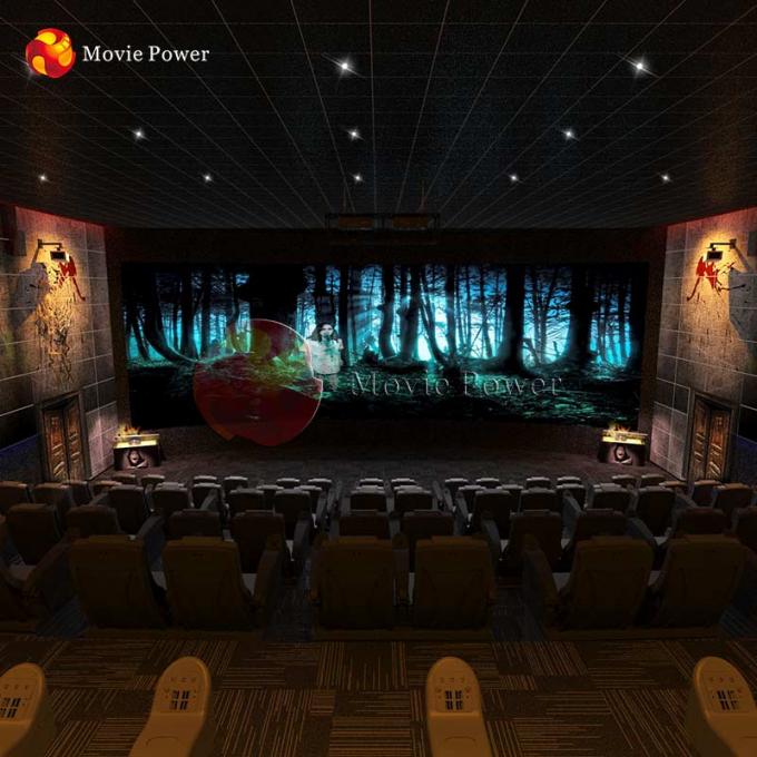 Einzigartiges Thema-Film-Simulator-Bewegungs-Seat-Kino-Theater der Grausigkeits-4d 0