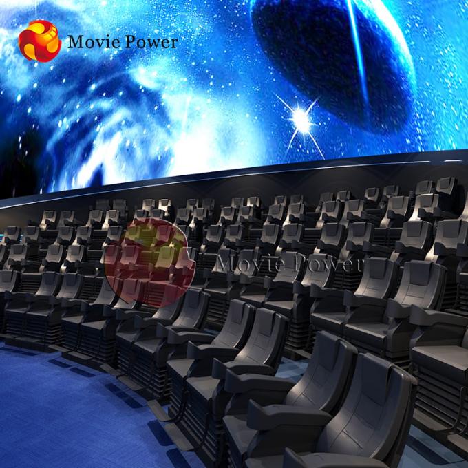 Bewegung Seat der Freizeitpark-Kino-ganze Lösungs-dynamische Hauben-4D 0