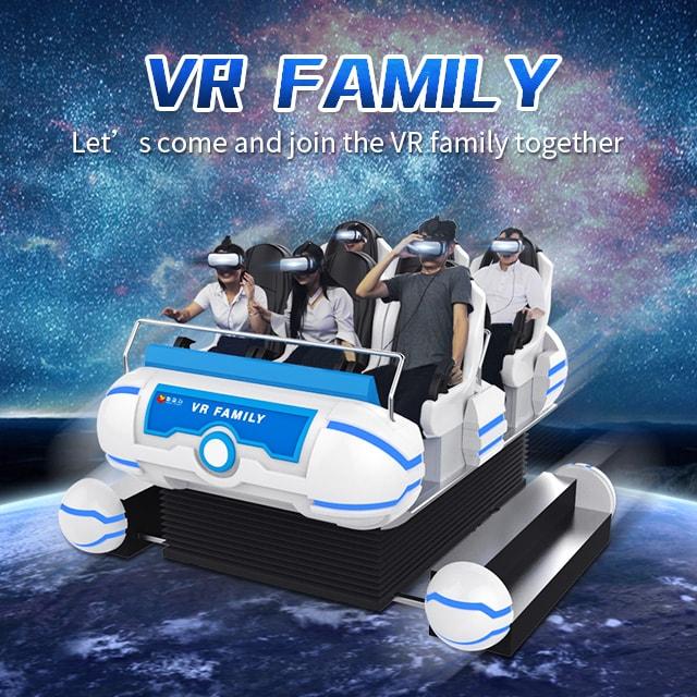 Der großartigen Erfahrung Kino-Simulator der Bewegungs-Plattform-VR der Glas-9d 0