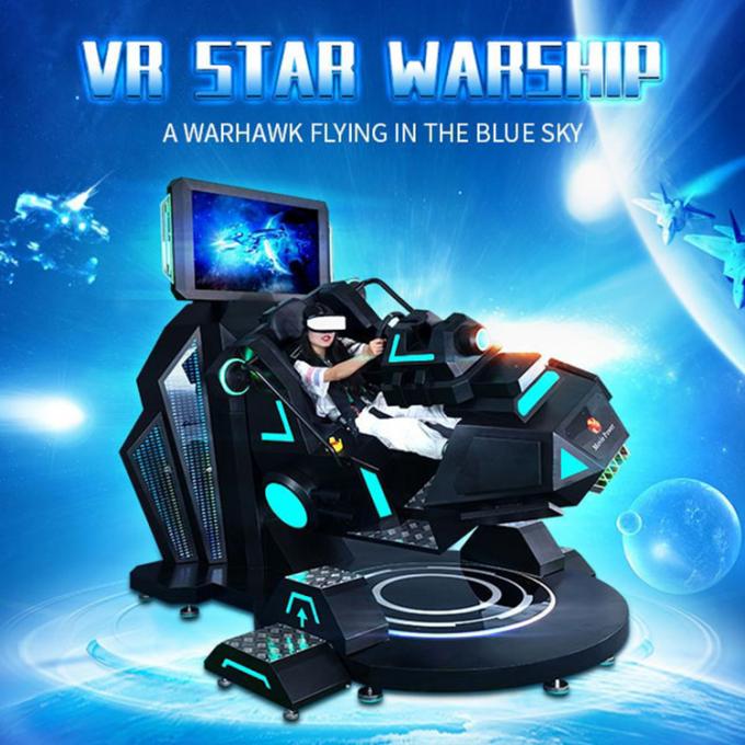 Simulator-Autorennen-Spiel des kühlen des Entwurfs-9D VR Kino-elektrisches 9D VR 0