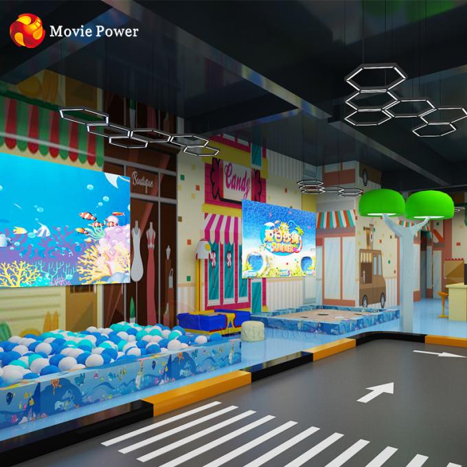 Maschinen-Spiel-der Zonen-eine Simulator-Spiele des Freizeitpark-9d VR Endservice-der Unterhaltungs-VR 0