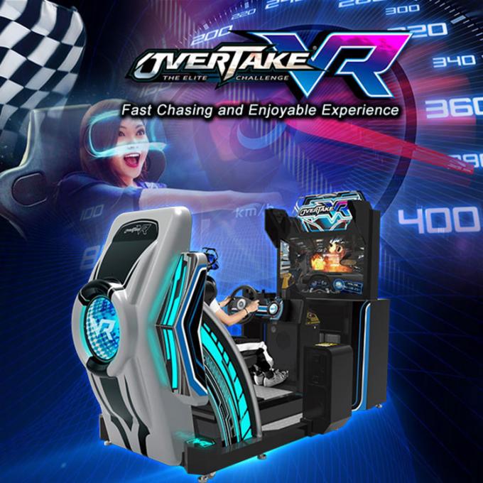 Fahrsimulator-Münzenkinderrennwagen-Spiel-Maschine Arcade Games 9d 0