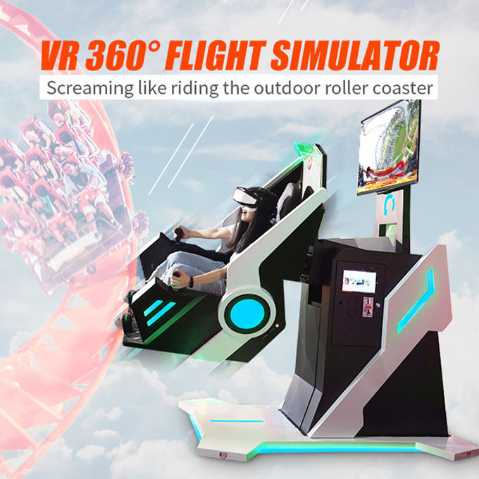 Innen- 1-Sitze- VR 360 Bewegt-Flight Simulator SGS-Standard 0