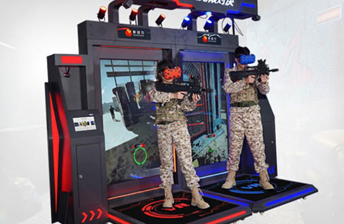 Vr-Spiel-Maschine Simulator der Unterhaltungs-Zombie-Multispielervirtuellen realität 0