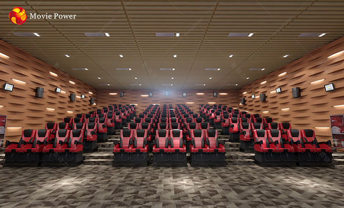 Der virtuellen Realität 3d Kino-Theater-Stuhl des Film-Theater-5d elektrischer 0